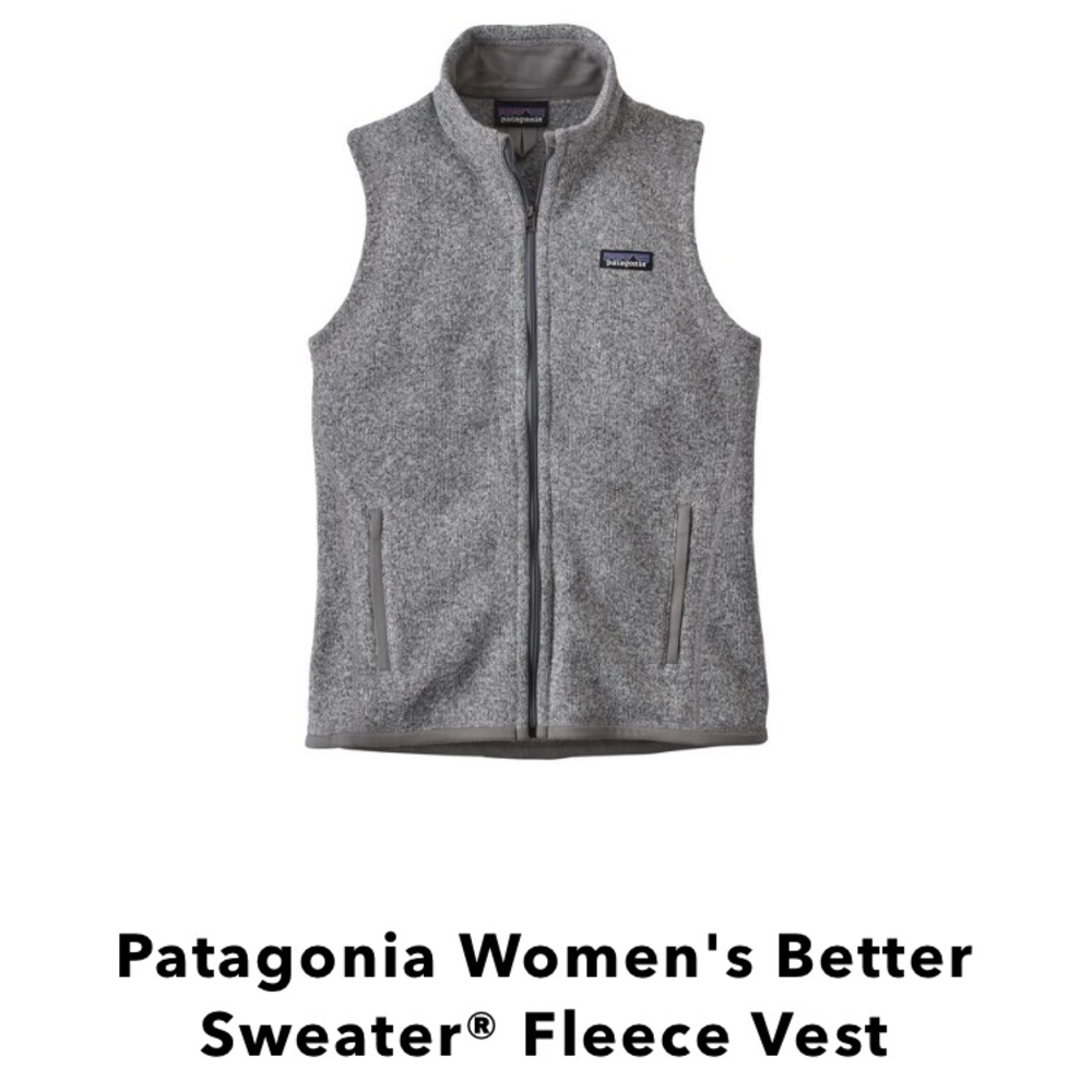 Patagonia women’s better sweater vest- Medium